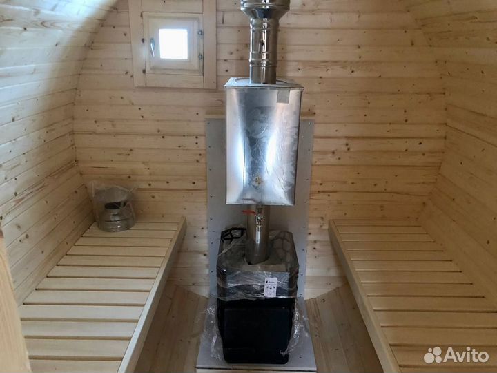 Баня бочка 6 м под ключ
