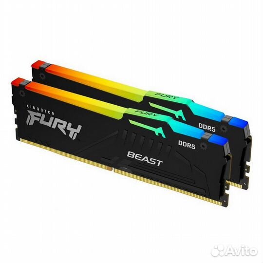 32GB Kingston DDR5 4800 dimm fury Beast RGB Gaming