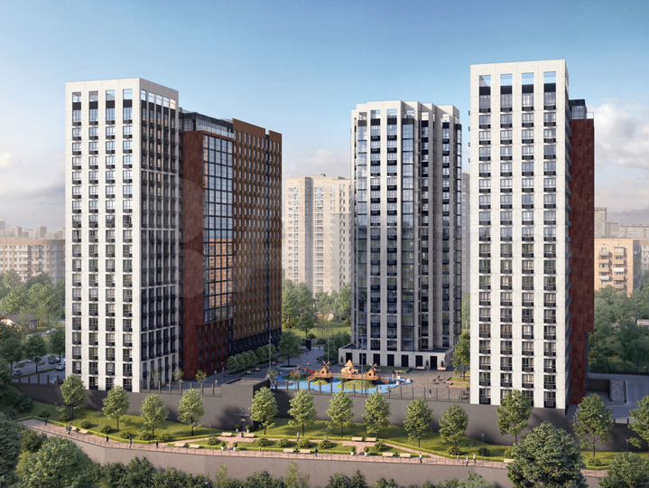 3-к. квартира, 98 м², 9/19 эт.