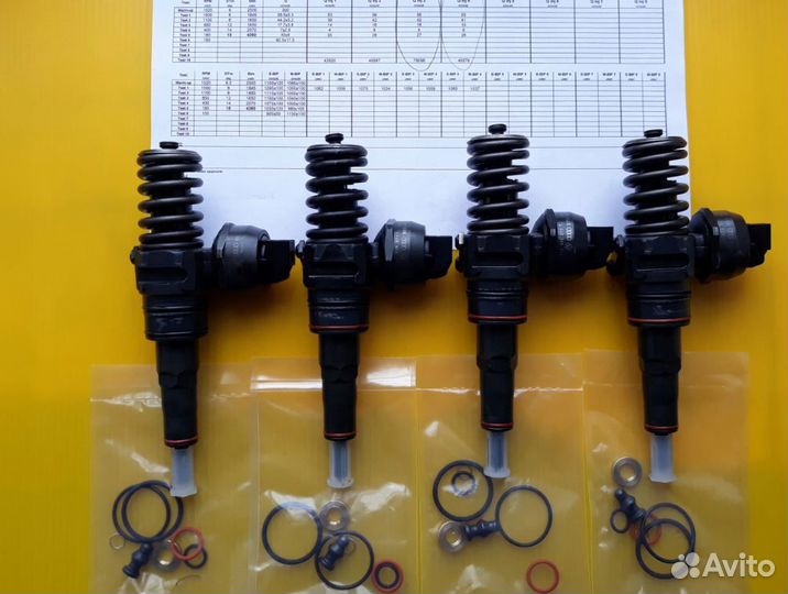 Форсунки 038130073BA 0414720216 audi VW 1.9