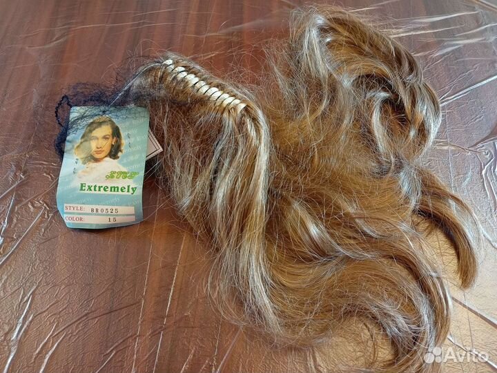 Парик,накладные волосы,хвост