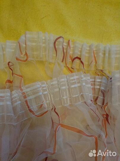 Тюль готовая новая