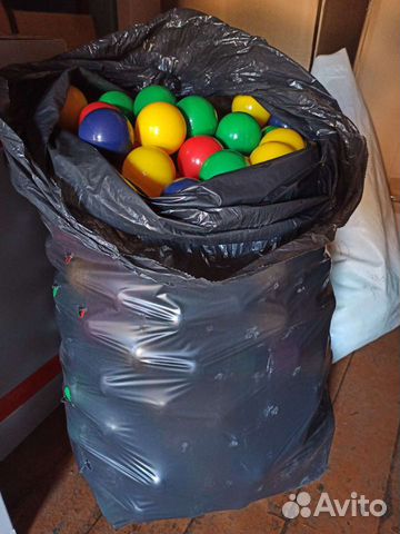 Шарики для сухого бассейна бу