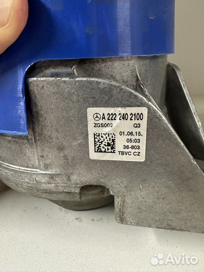 Опора двигателя mercedes w222 Amg