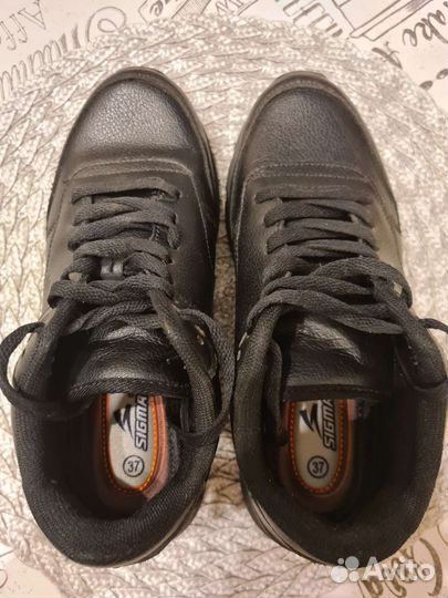 Кроссовки натуральная кожа Sigma мальчик размер 37