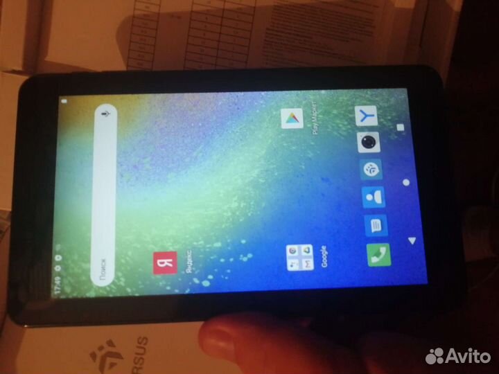 Планшет ursus k17 3G sim