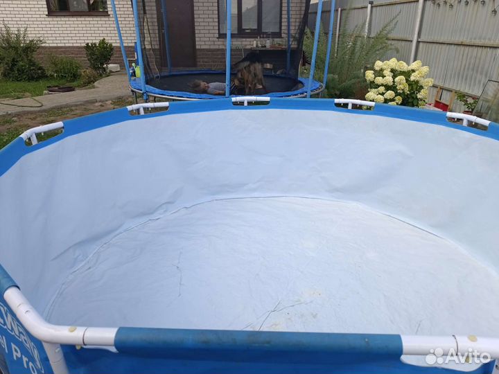 Каркасный бассейн бу