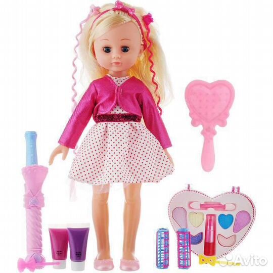Кукла Полина 33 см с аксессуарами