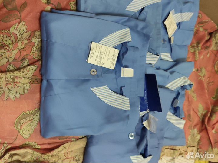 Рабочий халат женский х/б