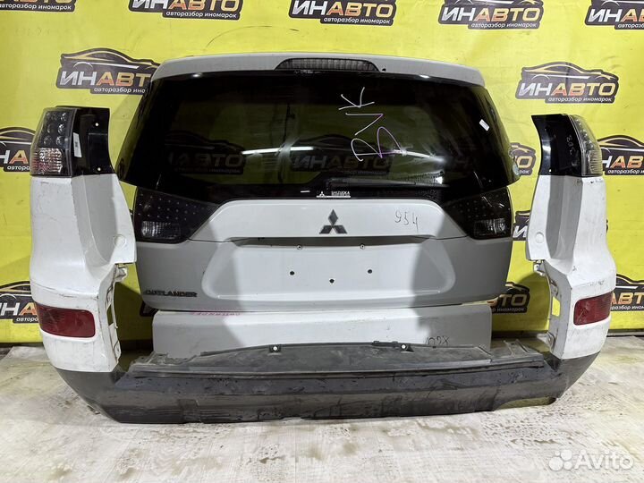 Задняя часть митсубиси аутлендер иксэль