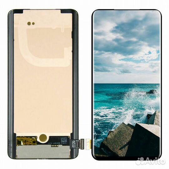 Дисплей для OnePlus 7 Pro тачскрин черный OEM