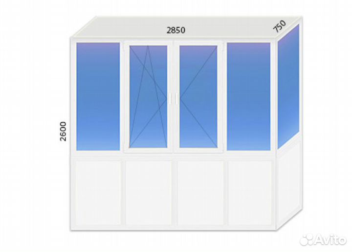 Окна, балконы в Мурманске