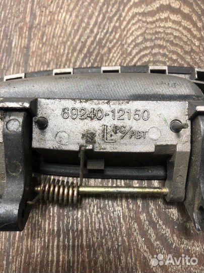 Ручка двери внешняя задняя левая Toyota Corolla