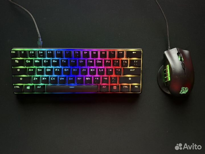 Игровая клавиатура hyperx alloy origins 60