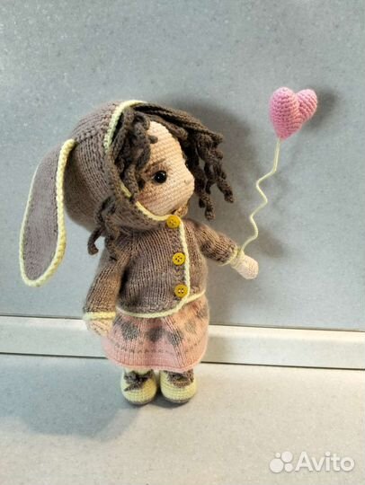 Кукла вязаная ручная работа