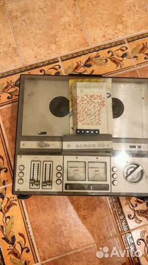 Магнитофоны Астра 110с1, 111