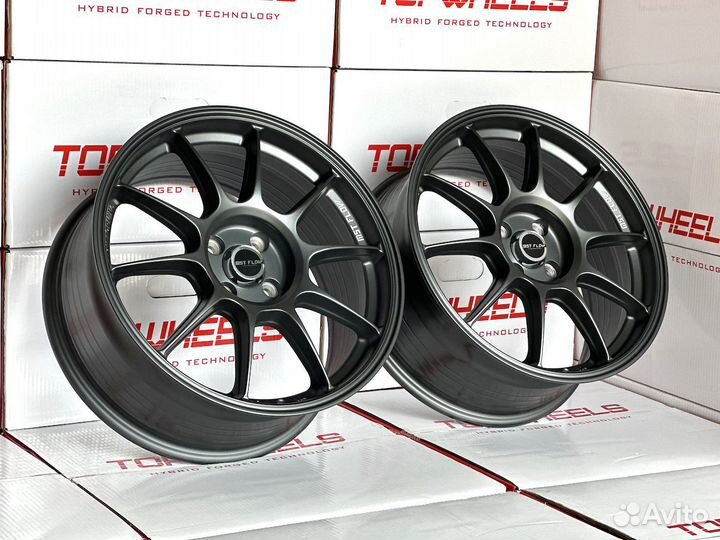 Makstton FF007 17 7.5J +38 4x100 вес 7.6kg Gray