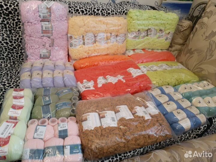 Пряжа ализе пуффи и другие