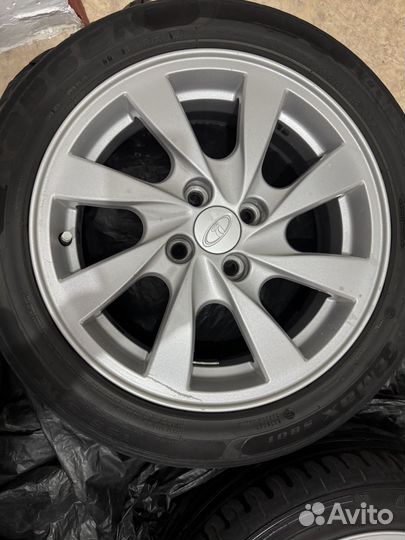 Литье диски r15 4x100 с резиной