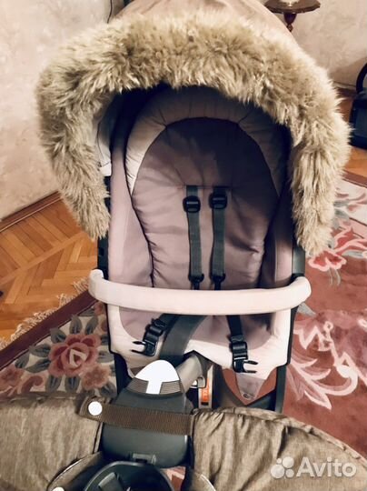 Коляска Stokke xplory 2в 1+зимний и летний кит