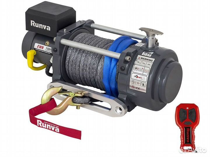 Лебедка для эвакуатора Runva EWN 15000 U