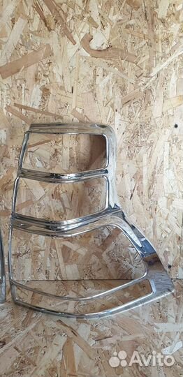 Хром накладки LC prado 150