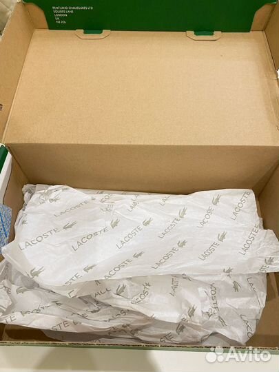 Коробка lacoste оригинал