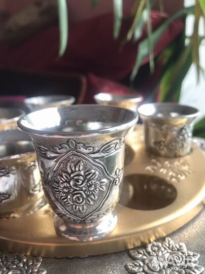 Стопки с подносом