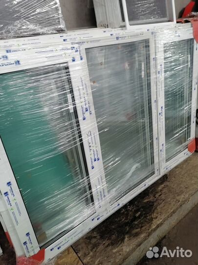 Готовые пластиковые окна 1801х1201 мм