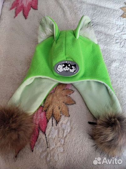 Шапка с ушками