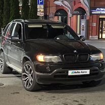 BMW X5 4.4 AT, 2000, битый, 290 000 км, с пробегом, цена 650 000 руб.