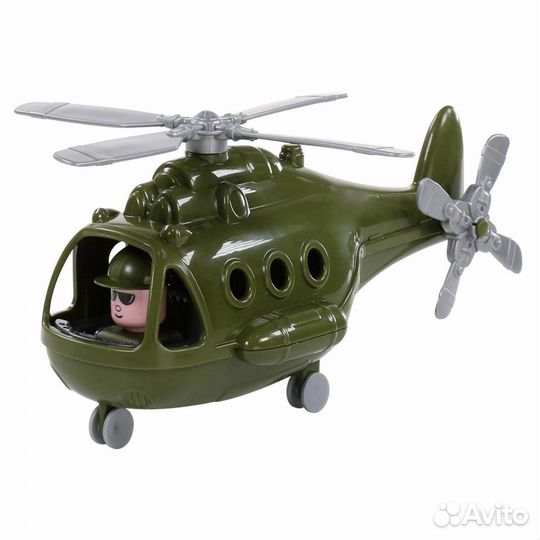 Вертолет военный Альфа в сеточке 72436