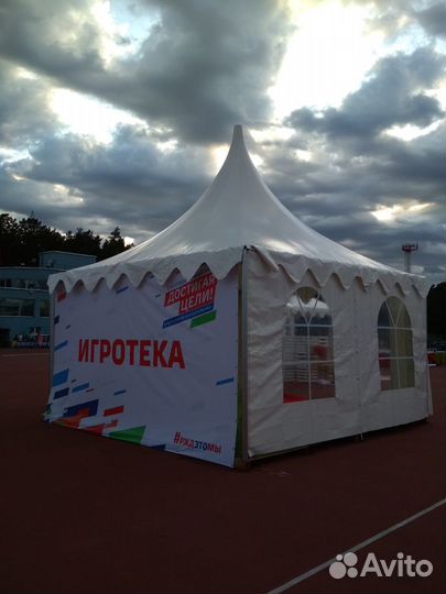 Аренда тентовых конструкций, шатров в Тюмени