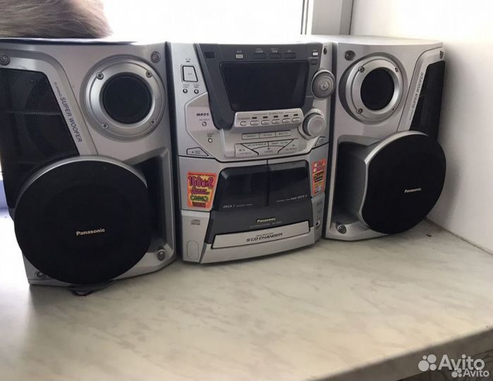 Музыкальный центр panasonic sa ak 52