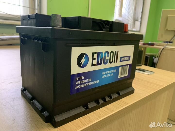 Акб 60 Ач Edcon