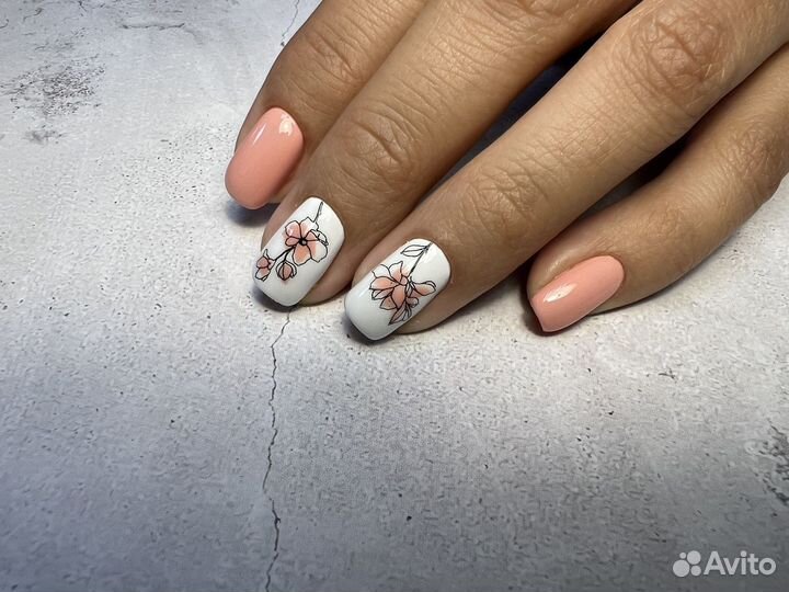 Маникюр,наращивание ногтей