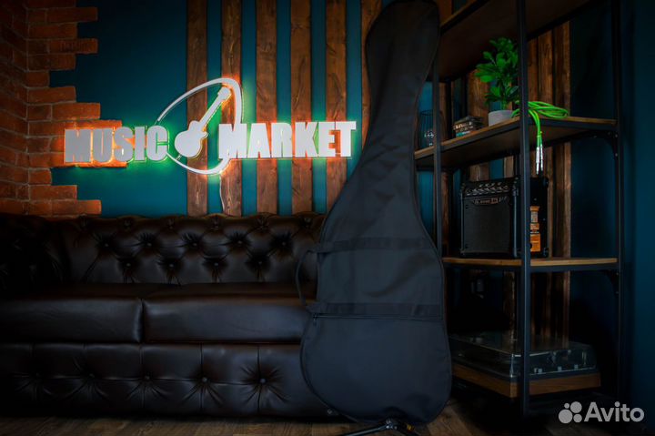 Чехол для бас-гитары утепленный