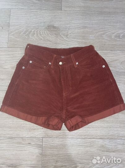 Вельветовые шорты