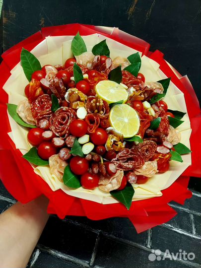 Закусочный букет