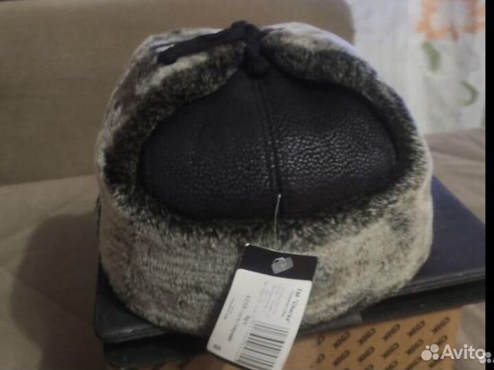 Мужская зимняя шапка овчина науральная р 58—60