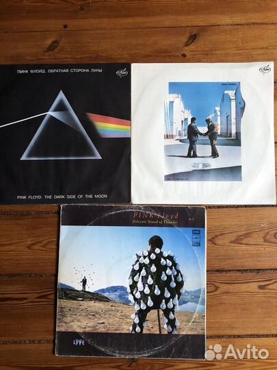 Грампластинки pink floyd