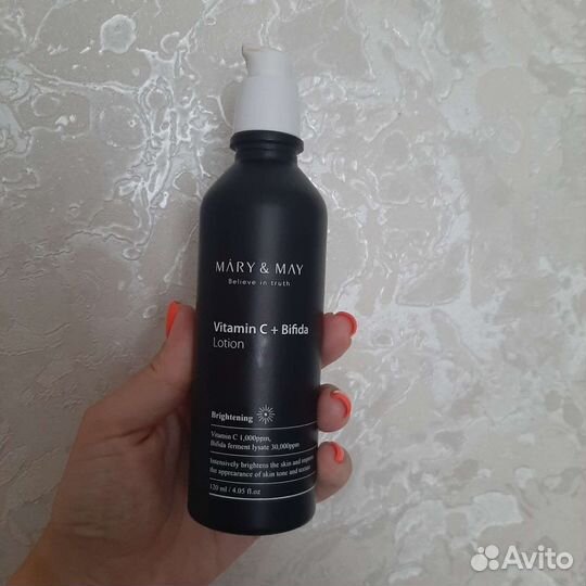 Лосьон Mary may с витамином C +bifida