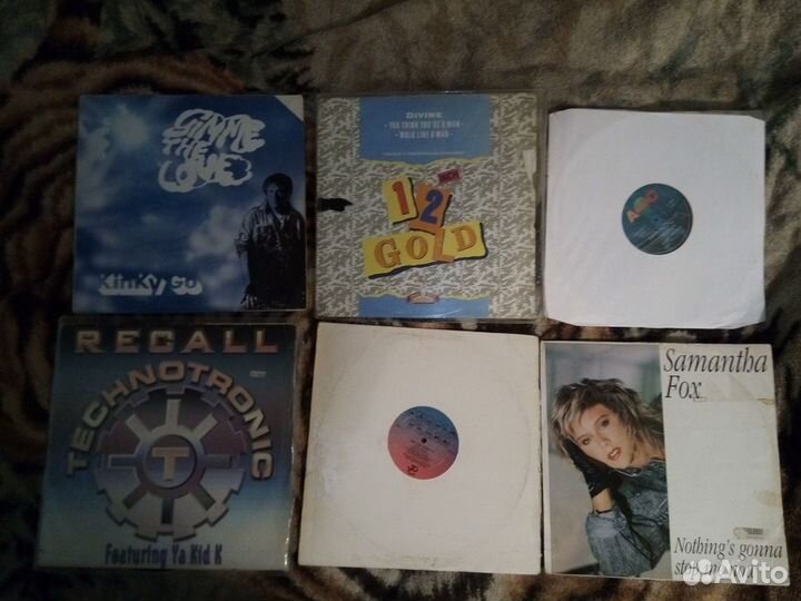 Электронная музыка 80-90-x на виниле.пластинки