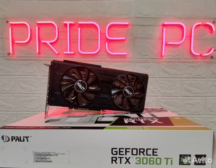 Видеокарта rtx 3060ti palit dual OC