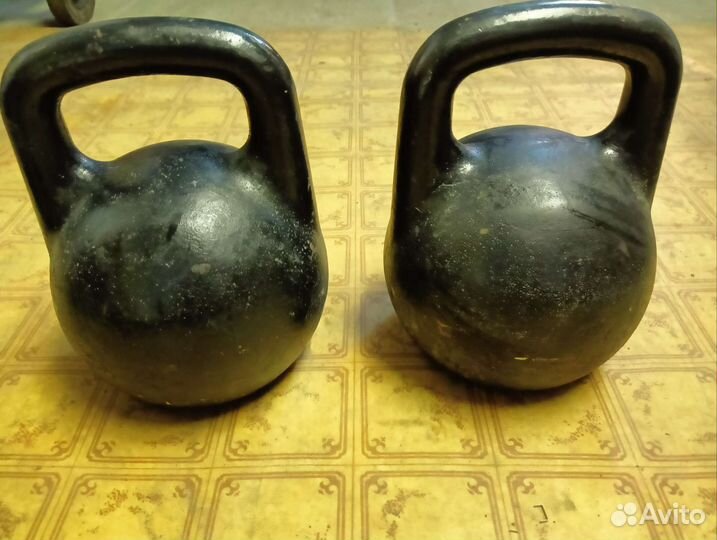 Гири 2 шт. По 32 кг