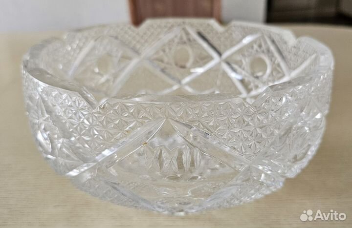 Ваза хрустальная СССР большая