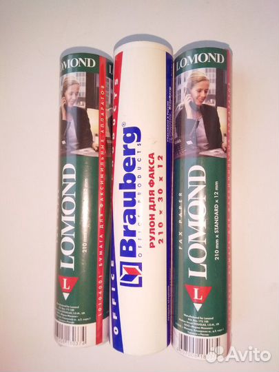 Бумага факсовая