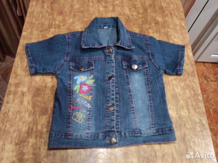 Рубашка джинсовая