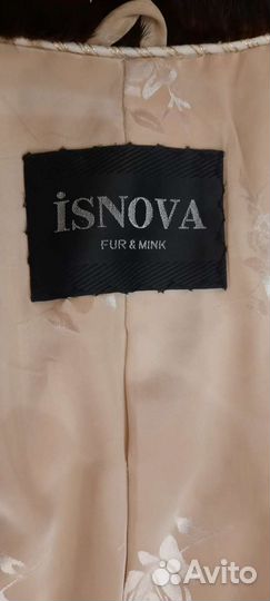 Шуба норковая с капюшоном 52 54