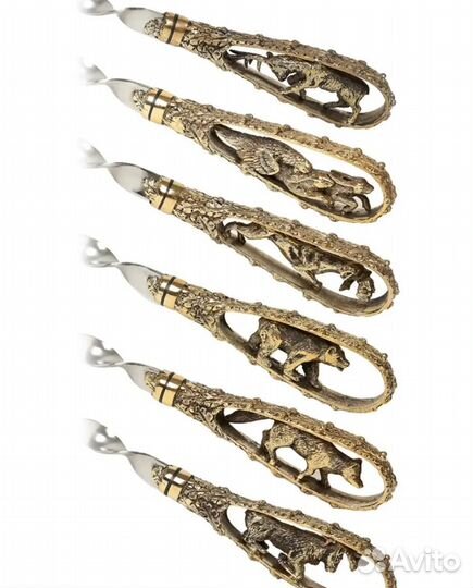 Набор шампуров подарочный (6шт)